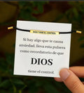 💛Pulsera Dios tiene el control - Elegancia con Propósito